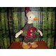 PELUCHE CANARD NASILLARD HABILLE        