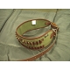 CARTOUCHIERE CUIR FLEUR GRAS BALLE      